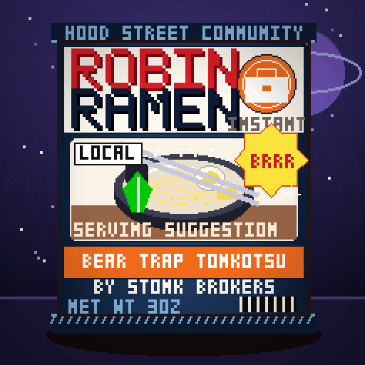 Robin Ramen #105 — Bear Trap Tonkotsu · Cup Edition