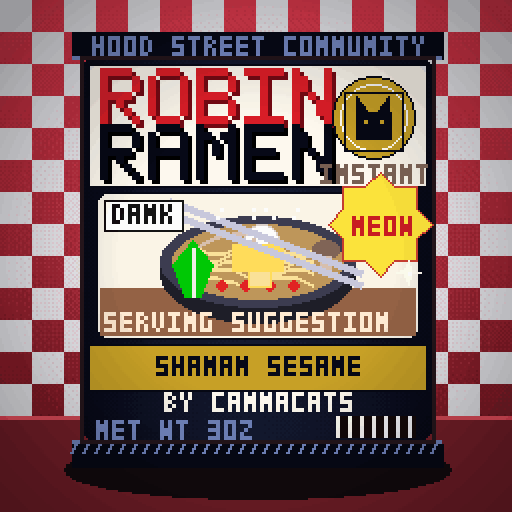 Robin Ramen #106 — Shaman Sesame · Export