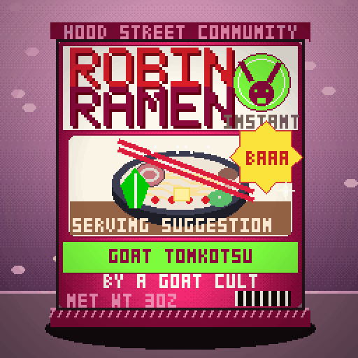Robin Ramen #111 — Goat Tonkotsu · Cup Edition