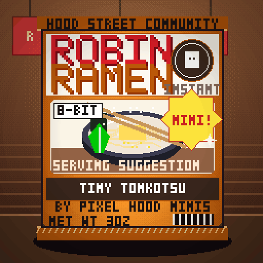 Robin Ramen #115 — Tiny Tonkotsu · Twin Pack