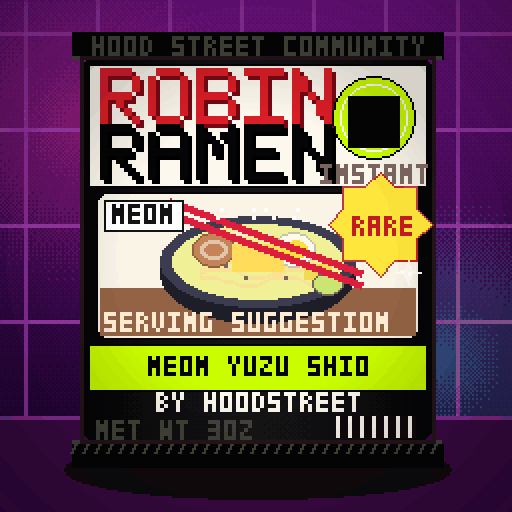 Robin Ramen #129 — Neon Yuzu Shio · Twin Pack