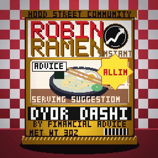 Robin Ramen #013 — Dyor Dashi · Limited Run