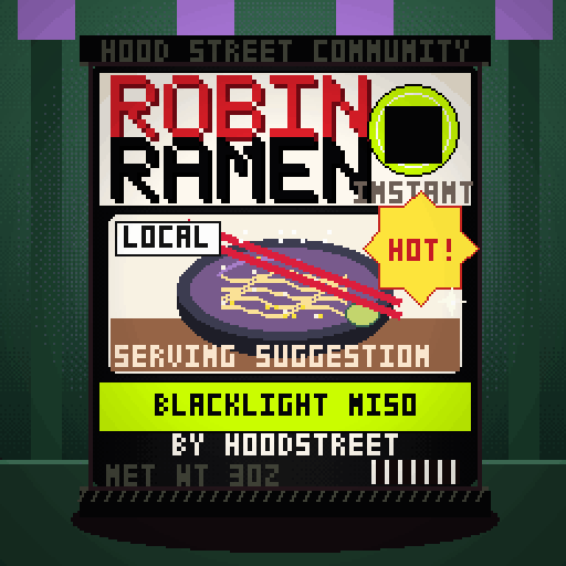 Robin Ramen #130 — Blacklight Miso · Family Size