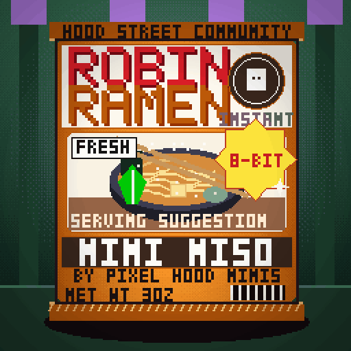 Robin Ramen #141 — Mini Miso · Family Size