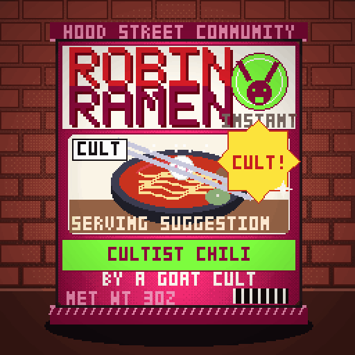 Robin Ramen #155 — Cultist Chili · Twin Pack
