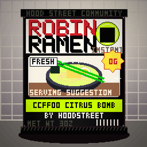 Robin Ramen #168 — Ccff00 Citrus Bomb · Family Size