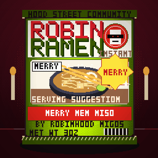 Robin Ramen #174 — Merry Men Miso · Cup Edition