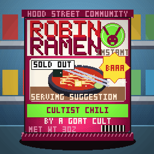 Robin Ramen #195 — Cultist Chili · Extra Spicy