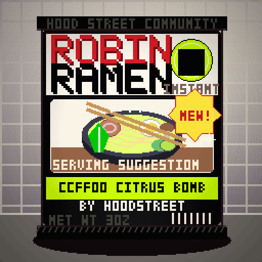 Robin Ramen #201 — Ccff00 Citrus Bomb · Extra Spicy