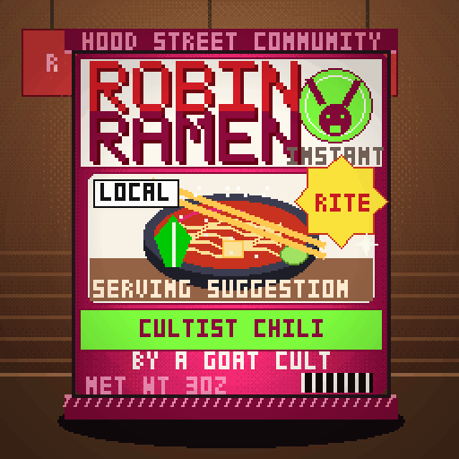 Robin Ramen #206 — Cultist Chili · Classic