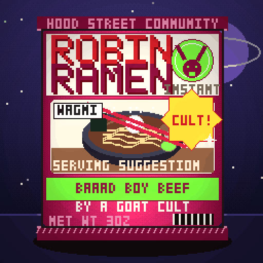 Robin Ramen #208 — Baaad Boy Beef · Family Size