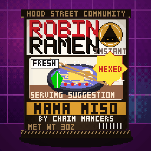 Robin Ramen #022 — Mana Miso · Export