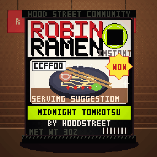 Robin Ramen #221 — Midnight Tonkotsu · Classic