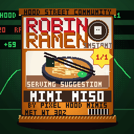 Robin Ramen #224 — Mini Miso · Twin Pack