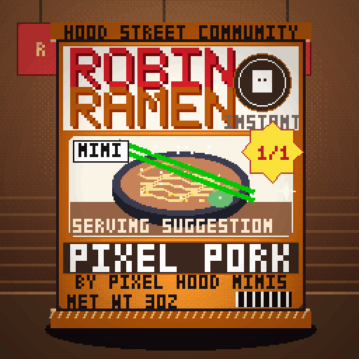Robin Ramen #231 — Pixel Pork · Late Night