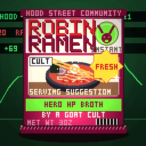 Robin Ramen #255 — Hero Hp Broth · Extra Spicy