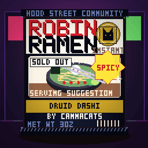 Robin Ramen #261 — Druid Dashi · Big Bowl