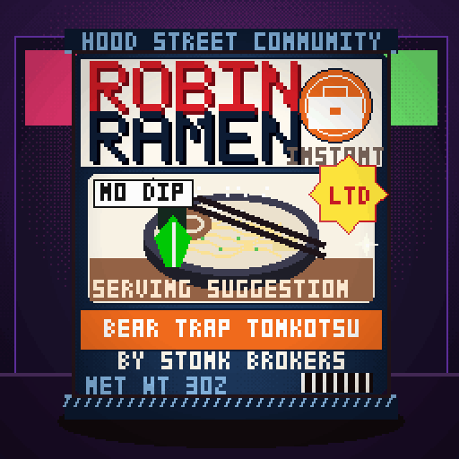 Robin Ramen #267 — Bear Trap Tonkotsu · Twin Pack