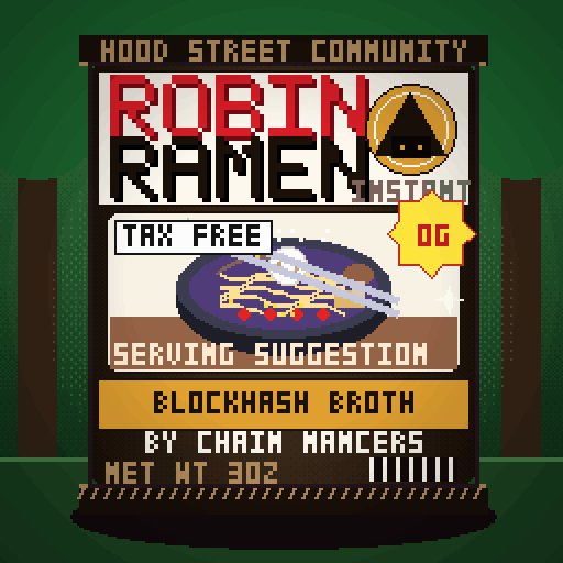 Robin Ramen #290 — Blockhash Broth · Export