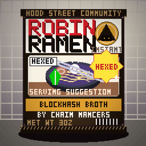 Robin Ramen #298 — Blockhash Broth · Cup Edition