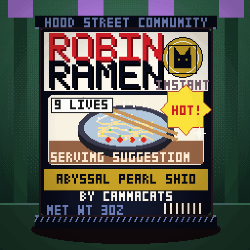 Robin Ramen #310 — Abyssal Pearl Shio · Big Bowl