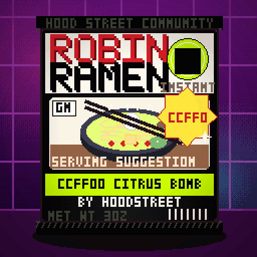 Robin Ramen #320 — Ccff00 Citrus Bomb · Classic