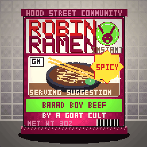 Robin Ramen #340 — Baaad Boy Beef · Extra Spicy