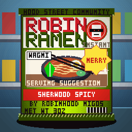 Robin Ramen #038 — Sherwood Spicy · Family Size