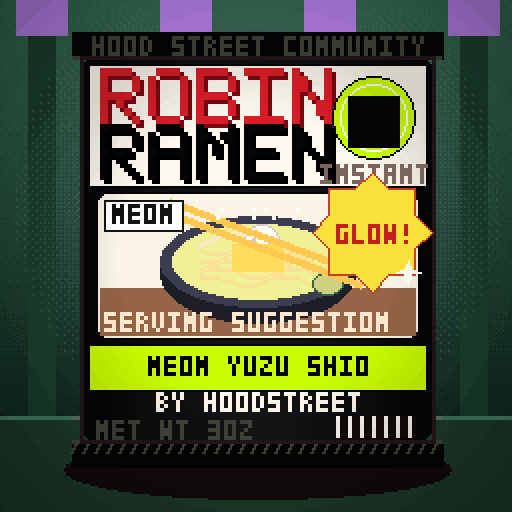 Robin Ramen #039 — Neon Yuzu Shio · Twin Pack