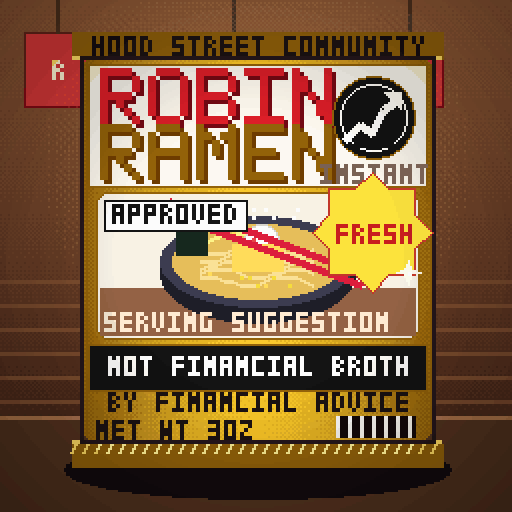 Robin Ramen #042 — Not Financial Broth · Twin Pack