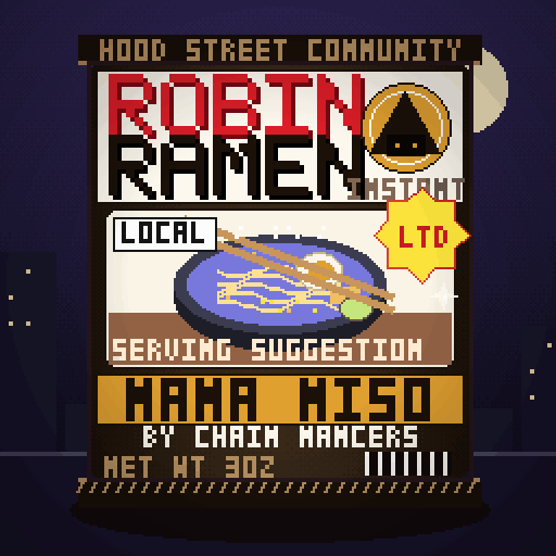 Robin Ramen #052 — Mana Miso · Big Bowl