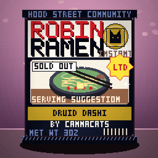 Robin Ramen #006 — Druid Dashi · Twin Pack