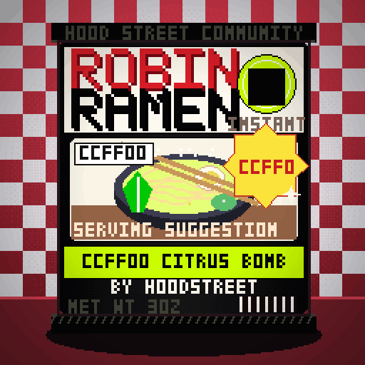 Robin Ramen #064 — Ccff00 Citrus Bomb · Cup Edition