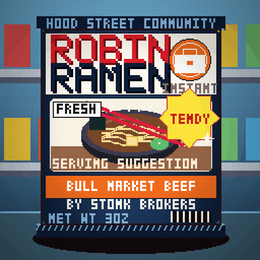 Robin Ramen #066 — Bull Market Beef · Family Size