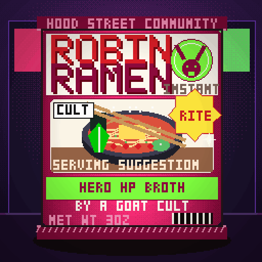 Robin Ramen #074 — Hero Hp Broth · Extra Spicy