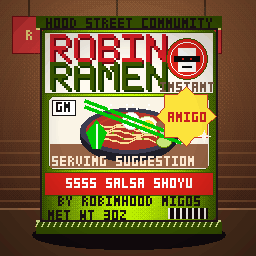 Robin Ramen #082 — 5555 Salsa Shoyu · Family Size