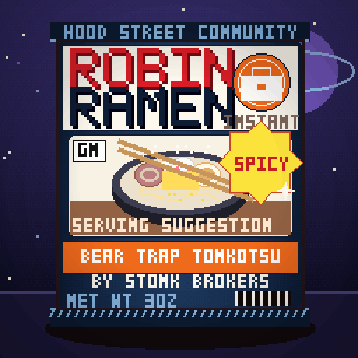 Robin Ramen #084 — Bear Trap Tonkotsu · Cup Edition