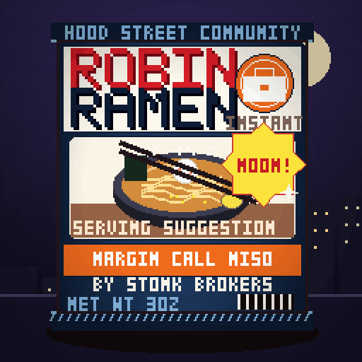Robin Ramen #092 — Margin Call Miso · Cup Edition