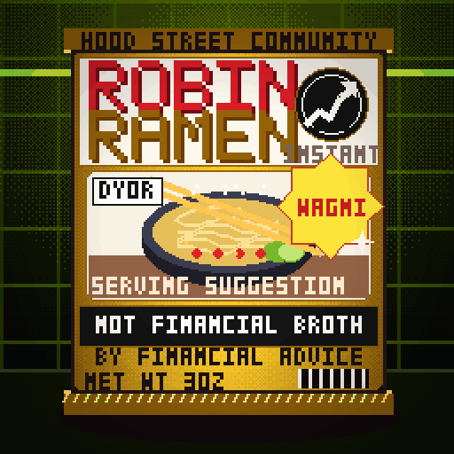 Robin Ramen #098 — Not Financial Broth · Cup Edition